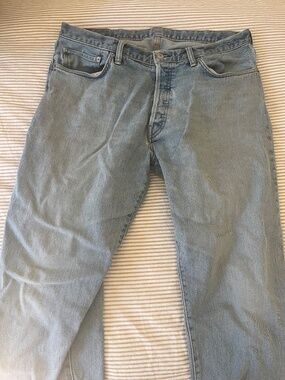 Buck Mason Jeans 36 x 34 light wash